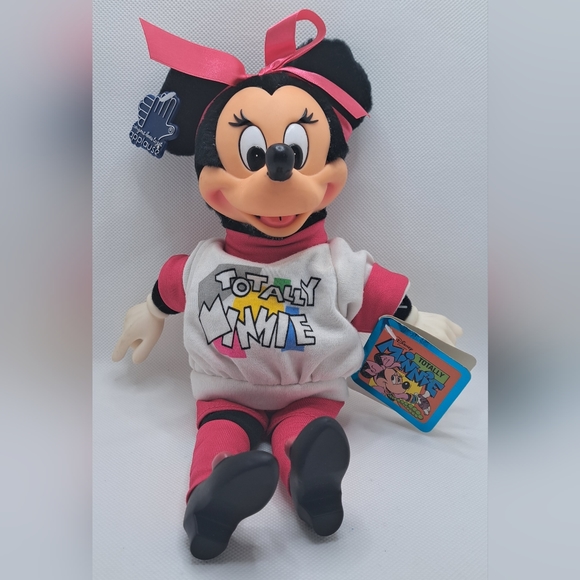Vintage Totally Minnie Mouse Doll with Tags Walt Disney 1986 Applause - Picture 1 of 7